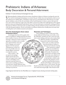 Prehistoric Indians of Arkansas