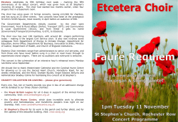 Etcetera celebrates its fifth birthday next week &ndash; marking the fifth