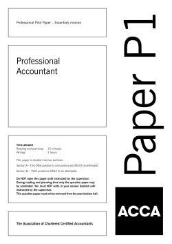 P1 Global (GLO) pilot paper - questions and answers
