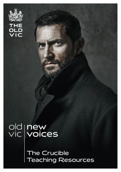 The Crucible Teaching Resources