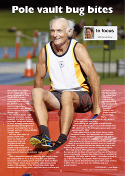 Phil Smyth - Masters Athletics W.A.