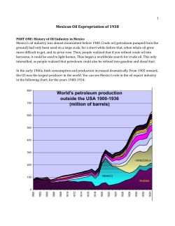 Mexican Oil Expropriation of 1938