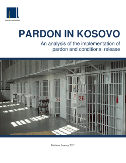 PARDON IN KOSOVO
