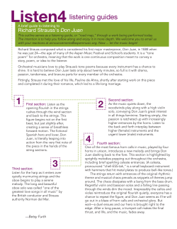 Listen4listening guides - Aspen Music Festival And School