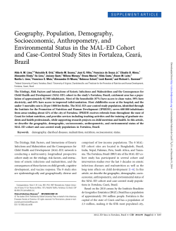 Geography, Population, Demography, Socioeconomic