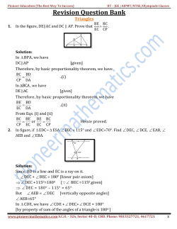 10th CBSE {SA - 1} Revision Pack Booklet - 6