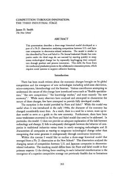 COMPETITION-THROUGH-INNOVATION