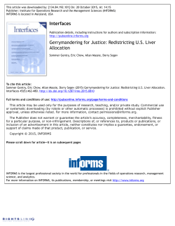 Gerrymandering for Justice: Redistricting US Liver Allocation