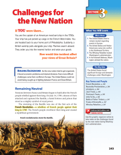 Challenges for the New Nation - Waukee Community School District