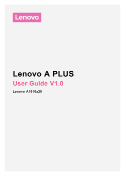 Lenovo A PLUS