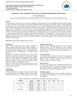 - International Journal of Yoga, Physiotherapy and