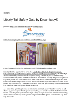 Liberty Tall Safety Gate by Dreambaby - Tee