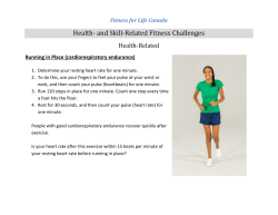 Health- and Skill-Related Fitness Challenges