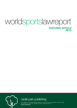 Ambush marketing: FIFA`s rights protection