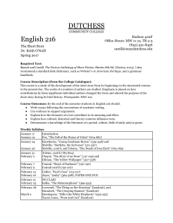Eng 216 - Dutchess Community College