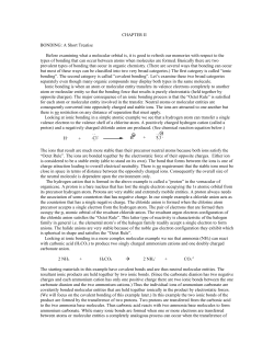BONDING: A Short Treatise