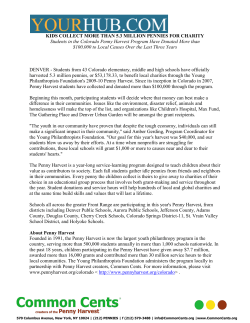 Kids collect more 5.3 million pennies for charity