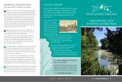 dam`s spinney and shorter lakeside walk