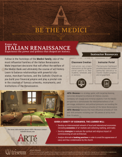 ITALIAN RENAISSANCE