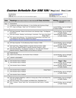Reading Schedule