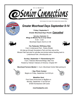 Greater Moorhead Days September 8-14