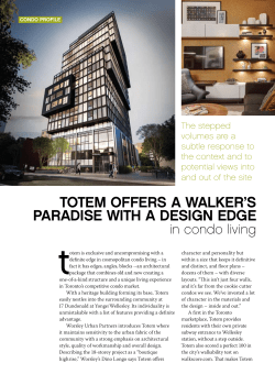 news article - Totem Condos