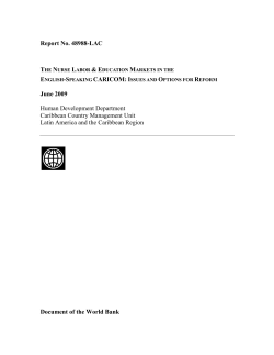 the nurse education and labor market in the english