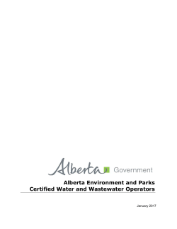 Certified Water and Wastewater Operators