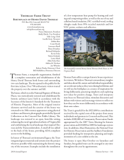 Thoreau Farm Trust