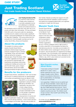 Just Trading Scotland - Scottish Fair Trade Forum