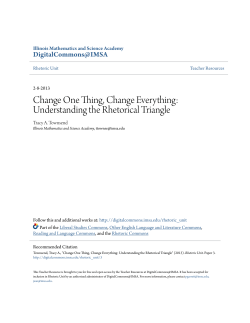 Change One Thing, Change Everything