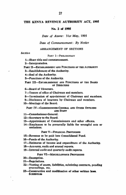 Act No. 2 of 1995