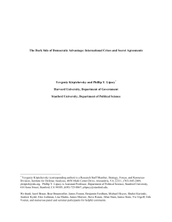 secret agreements 5-22