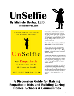 A Discussion Guide for Raising Empathetic Kids and Building