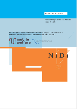 NIDI Working Paper no. 2016/05, 60 p.