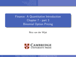 Finance: A Quantitative Introduction Chapter 7