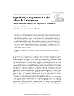 High-Fidelity Computational Social Science in