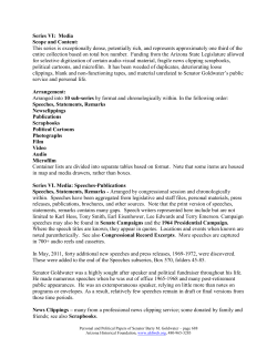 Series VI: Media - Arizona Historical Foundation