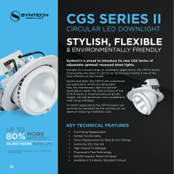 cgs series ii - Syntech International