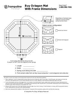 Buy Octagon Mat With Frame Dimensions