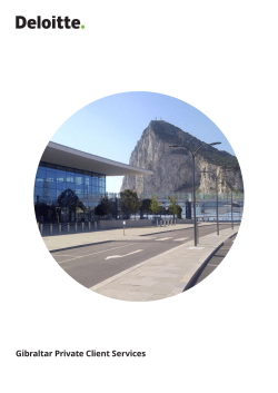 Gibraltar Private Client Services