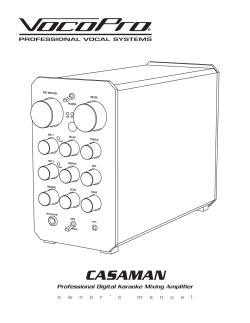 Owners Manual