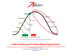 Understanding and Treating Aging Organizations