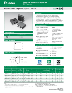Datasheet - Littelfuse