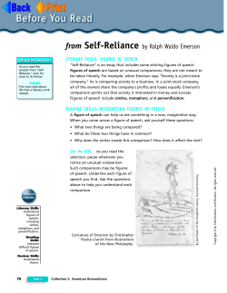 from Self-Reliance by Ralph Waldo Emerson