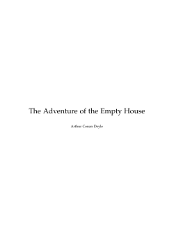 The Adventure of the Empty House - Sherlock
