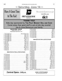 Kids Day Events - Russell County Jaycees