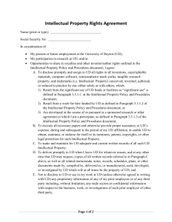 Intellectual Property Rights Agreement