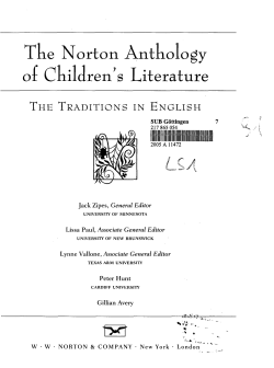 The Norton Anthology or Children`s Literature