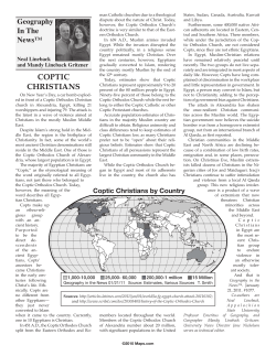 coptic christians
